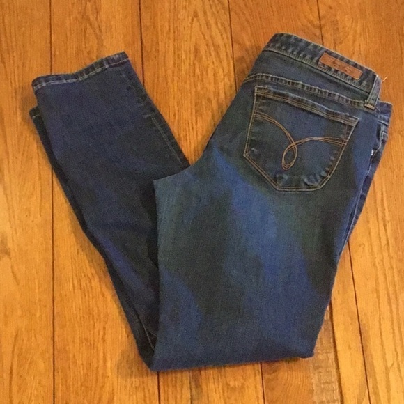 American Rag denim blue jeans. Women’s size 11, 28” inseam. Skinny jeans - Picture 2 of 15